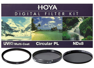 Комплект фильтров HOYA 82mm (UV HMC MULTI, PL-CIR, NDX8) Комплект фильтров HOYA 82mm (UV HMC MULTI, PL-CIR, NDX8)
