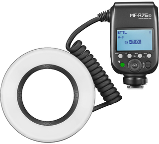 Вспышка для макросъемки Godox MF-R76C TTL для Canon Вспышка для макросъемки Godox MF-R76C TTL для Canon