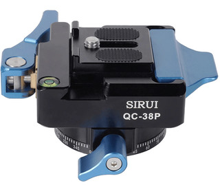 Быстросъёмное крепление Sirui QC-38P с панорамной площадкой Быстросъёмное крепление Sirui QC-38P с панорамной площадкой