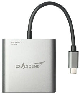 Картридер Exascend CFexpress Type B /  SD Express (10 Гб/ с) Картридер Exascend CFexpress Type B /  SD Express (10 Гб/ с)