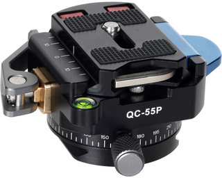 Быстросъёмное крепление Sirui QC-55P с панорамной площадкой Быстросъёмное крепление Sirui QC-55P с панорамной площадкой