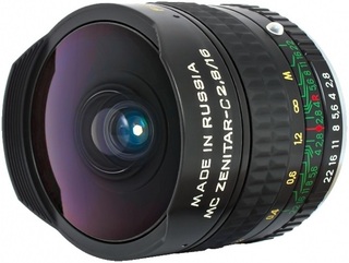 Объектив МС Зенитар 2.8/ 16 байонет Canon EF