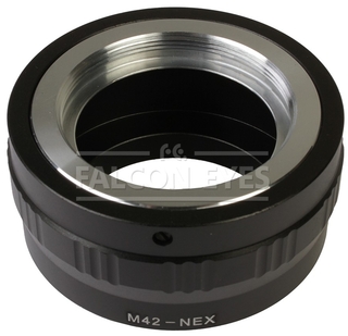 Адаптер для объективов M42 на байонет Sony NEX FalconEyes Адаптер для объективов M42 на байонет Sony NEX FalconEyes
