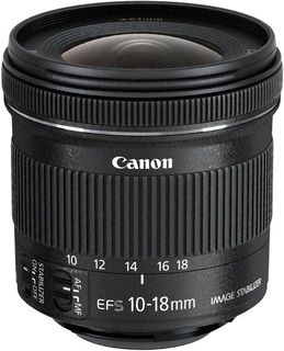 Объектив Canon EF-S 10-18 mm f/ 4.5-5.6 IS STM Объектив Canon EF-S 10-18 mm f/ 4.5-5.6 IS STM