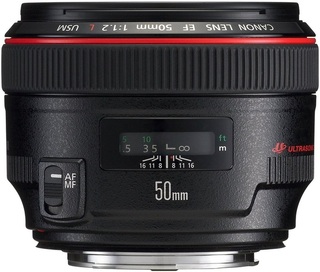 Объектив Canon EF 50 mm f/ 1.2L USM Объектив Canon EF 50 mm f/ 1.2L USM
