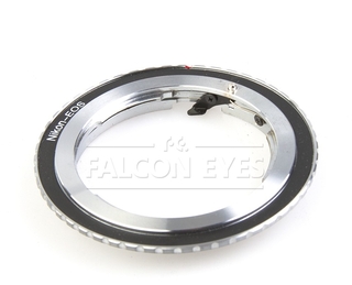 Адаптер для объективов Nikon на байонет Canon EOS FalconEyes Адаптер для объективов Nikon на байонет Canon EOS FalconEyes