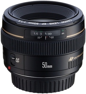 Объектив Canon EF 50 mm f/ 1.4 USM Объектив Canon EF 50 mm f/ 1.4 USM