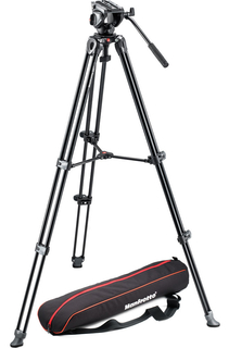 Штатив Manfrotto MVK500AM штатив алюм. MVT502AM + голова MVH500A видео