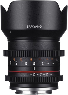 Объектив Samyang 21mm T1.5 CINE Canon M (APS-C) Объектив Samyang 21mm T1.5 CINE Canon M (APS-C)