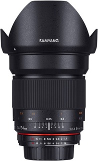 Объектив Samyang 24mm f/ 1.4 Canon M (Full Frame) Объектив Samyang 24mm f/ 1.4 Canon M (Full Frame)