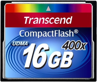 Модуль памяти  CompactFlash Card  16 Gb Transcend 400x Б/ У