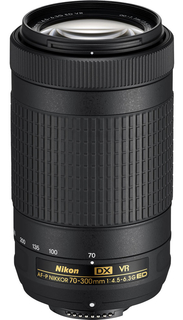 Объектив Nikon 70-300 mm f/ 4.5-6.3G ED VR AF-P DX Объектив Nikon 70-300 mm f/ 4.5-6.3G ED VR AF-P DX