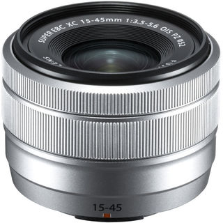Объектив Fujifilm XC 15-45 mm f/ 3.5-5.6 OIS PZ серебро Объектив Fujifilm XC 15-45 mm f/ 3.5-5.6 OIS PZ серебро