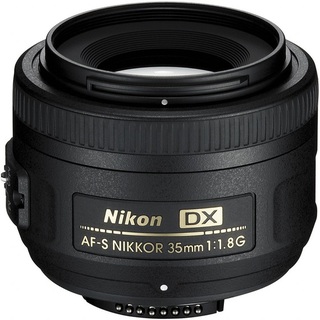 Объектив Nikon 35 mm f/ 1.8G AF-S DX Nikkor (s/ n:2704642) Б/ У