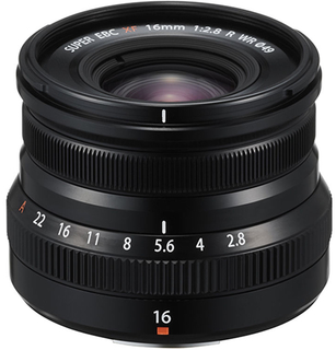 Объектив Fujifilm XF 16mm f/ 2.8 R WR черный Объектив Fujifilm XF 16mm f/ 2.8 R WR черный