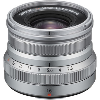 Объектив Fujifilm XF 16mm f/ 2.8 R WR серебристый Объектив Fujifilm XF 16mm f/ 2.8 R WR серебристый