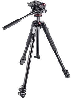 Штатив + штативная головка Manfrotto MK190X3-2W штатив алюм. MT190X3 + головка MHXPRO-2W