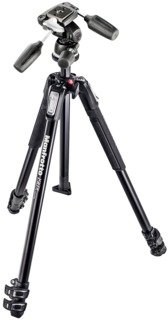 Штатив + штативная головка Manfrotto MK190X3-3W1 (MT190X3 + головка MH804-3W1)