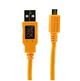 Кабель Tether Tools TetherPro USB 2.0 to Micro-B 5-Pin 4.6m Orange [CU5430ORG]