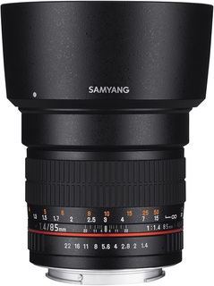Объектив Samyang 85mm f/ 1.4 Fuji X (Full Frame) Объектив Samyang 85mm f/ 1.4 Fuji X (Full Frame)