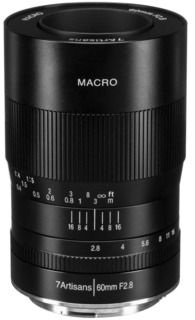 Объектив 7Artisans 60mm F2.8 Macro (R-mount, crop) Объектив 7Artisans 60mm F2.8 Macro (R-mount, crop)