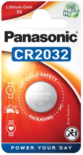Батарейка Panasonic CR2032 EL 1шт