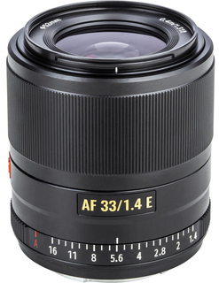 Объектив VILTROX 33mm F1.4 E для APS-C Объектив VILTROX 33mm F1.4 E для APS-C