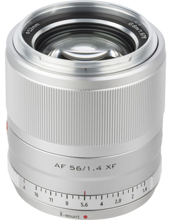 Объектив VILTROX AF 56mm F1.4 XF (silver) Объектив VILTROX AF 56mm F1.4 XF (silver)