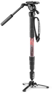 Видеомонопод Manfrotto MVMELMIIA4LIVE с головой MVH400, алюм.