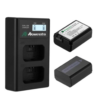 Набор Powerextra 2 аккумулятора NP-FW50 + ЗУ (CO-7131) Набор Powerextra 2 аккумулятора NP-FW50 + ЗУ (CO-7131)