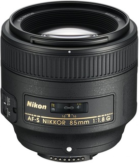 Объектив Nikon 85 mm f/ 1.8G AF-S Nikkor (s/ n:399076) Б/ У