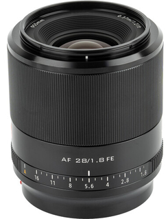 Объектив VILTROX 28mm F1.8 FE для FullFrame Объектив VILTROX 28mm F1.8 FE для FullFrame