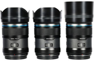 Комплект объективов Sirui Sniper 23/ 33/ 56mm F1.2 (X-Mount) Чёрный