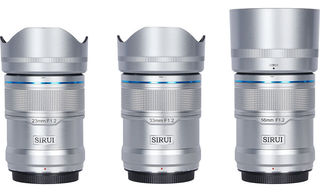 Комплект объективов Sirui Sniper 23/ 33/ 56mm F1.2 (Z-Mount) Серебро Комплект объективов Sirui Sniper 23/ 33/ 56mm F1.2 (Z-Mount) Серебро
