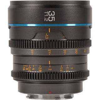 Объектив Sirui Nightwalker 35mm T1.2 S35 RF-mount Серый Объектив Sirui Nightwalker 35mm T1.2 S35 RF-mount Серый