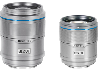 Комплект объективов Sirui Sniper 16/ 75mm F1.2 AF APS-C (E-Mount) Серебро