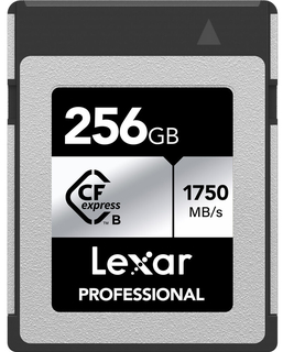 Карта памяти Lexar 256 ГБ Professional CFexpress Type B Silver Serie, (R1750/ W1300)