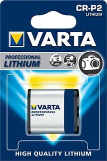 Батарейка Varta CR-P2, Литиевая, 6В, 1шт