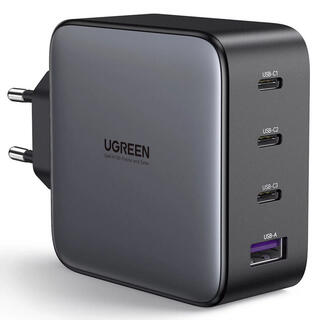 Сетевое зарядное устройство Ugreen USB A + 3 USB C 100W GaN Tech Fast Charger (как новое) Б/ У