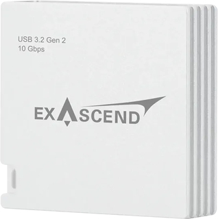 Картридер Exascend Essential 4-in-1 для CFexpress Type B, SDXC/ SDHC (до 10 Гбит/ с) USB 3.2